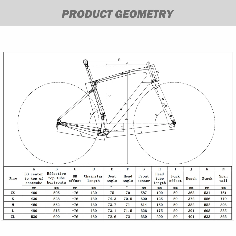 2024 New T1000 Carbon Gravel Frame 700*47C Cyclocross Bike Frame T47  Disc Brake Gravel Bike Frameset Road Bike Frame