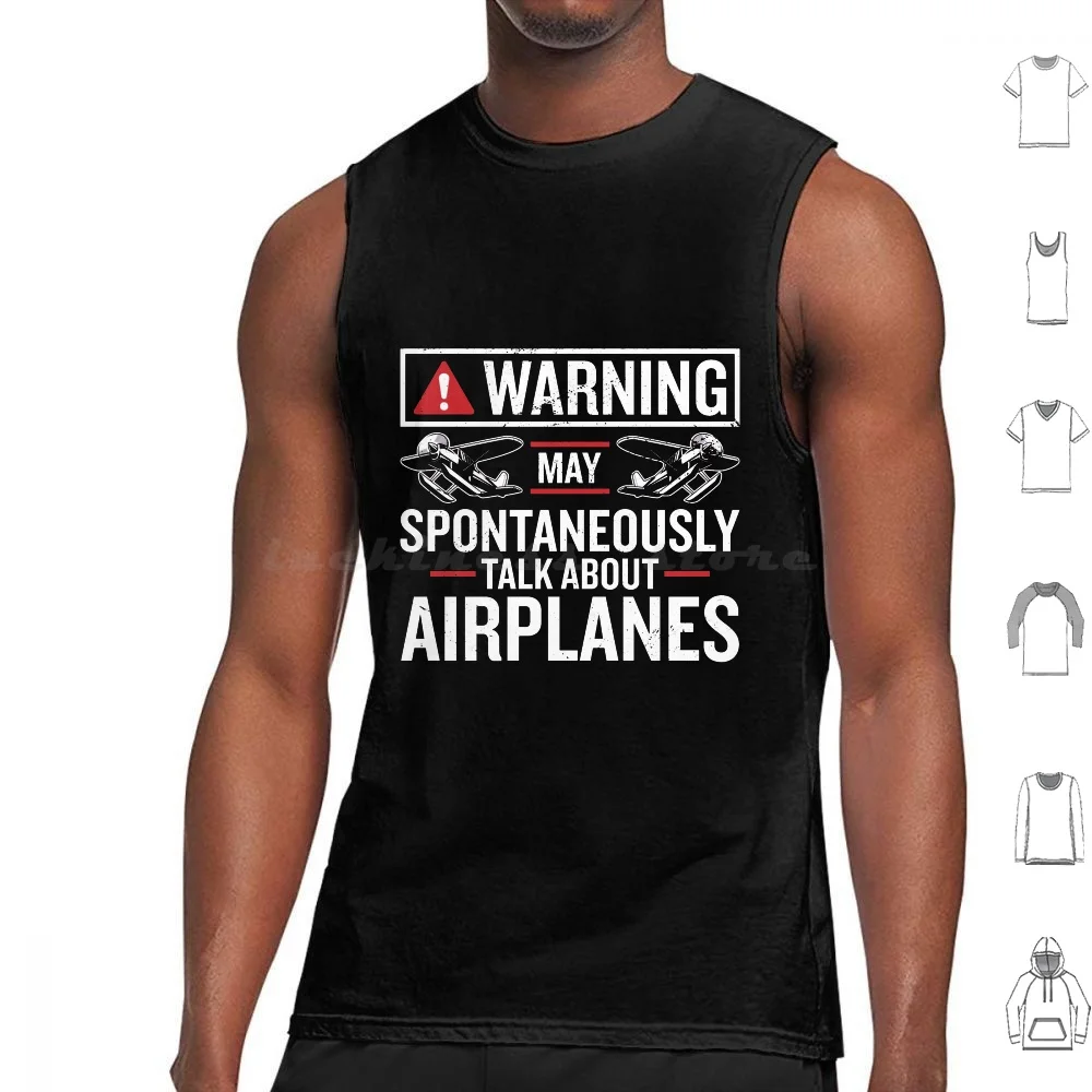 Flight Sim , I Might Start Talking About Airplanes Tank Tops Vest Sleeveless Flight Sim Microsoft Flight Simulator 2021