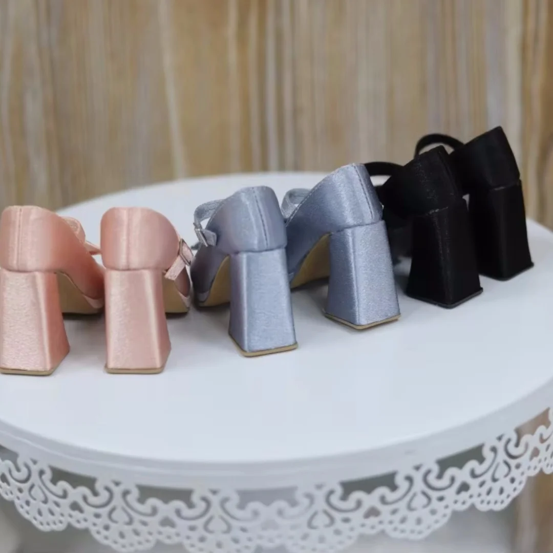 Buty dla lalek BJDD 1/3 DD/SDGR Buty dla lalek Delikatna kokardka Wielokolorowe wysokie obcasy Akcesoria dla lalek BJD