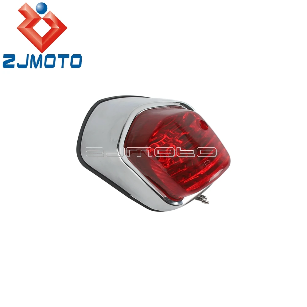 Universal Motorcycle Taillight For Yamaha Suzuki Honda Shadow Sabre 1100 VT1100C2 VT400 VT750 Rear Brake Stop Lamp Tail Light