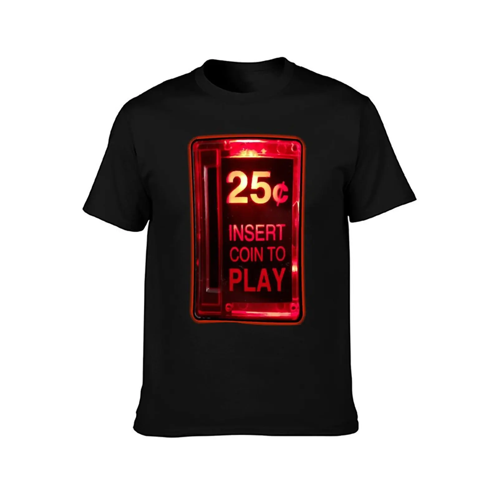 25￠ Coin Slot T-Shirt t shirts for man cotton T-Shirt