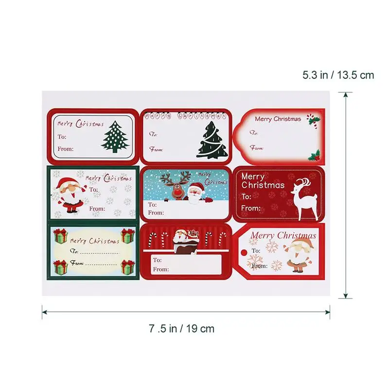 144 adesivi per etichette regalo autoadesive natalizie 24 disegni assortiti babbo natale pupazzi di neve albero di natale cervi etichette natalizie decalcomanie