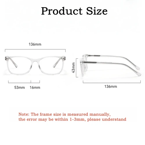 Imagen 2 del producto YIMARUILI, gafas magnéticas multicolores para hombres y mujeres, montura ultraligera TR90, tendencia de moda, gafas graduadas ópticas pequeñas