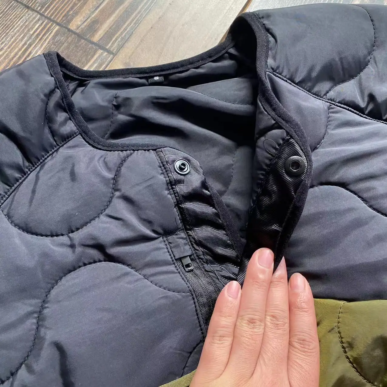 

Japanese High Street Sle Cotton Jaet Coat Pure Color round Ne Single Button Men Women Couples Autumn Winter Faion