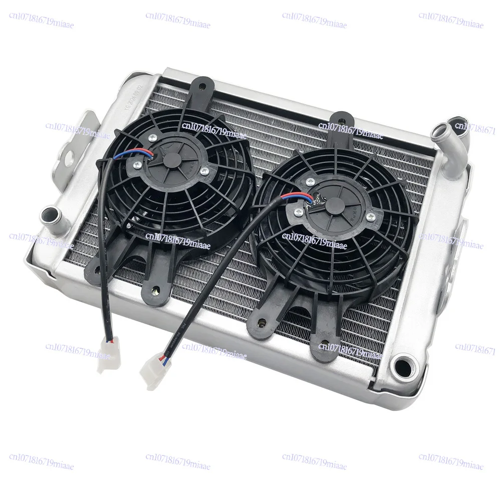 Cooling Radiator With Fans Assy For Linhai 260cc 300cc LH260 LH300 ATV Quad