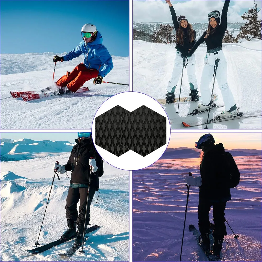 على الجليد ستومب الوسادة المضادة للانزلاق ملصق 5 قطعة DIY على الجليد ملصق المضادة للانزلاق التزلج على الجليد قبضة وسادة المقاومة #4