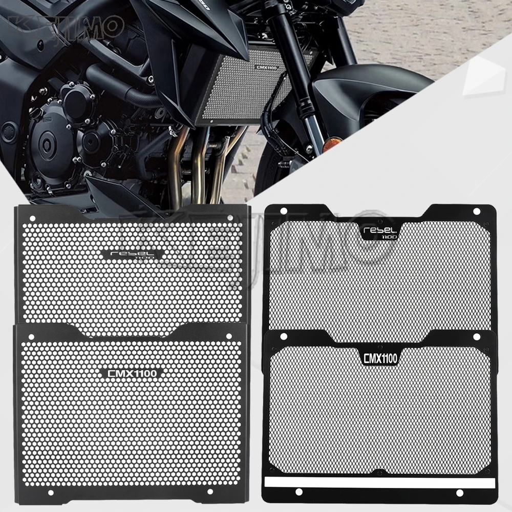 

For HONDA REBEL 1100 CMX1100 CM1100 CM CMX 1100 2021-2027 Motorcycle Radiator Guard Grille Cover Protector Protective Grill