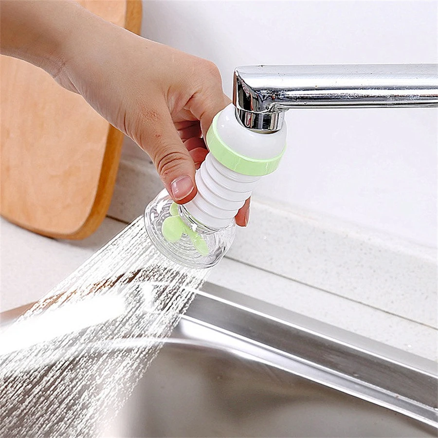 Kitchen Faucet Shower Head Can Move and Rotate 360° Faucet Filter Water-saving Filter Element Splash-proof Water-saving Device