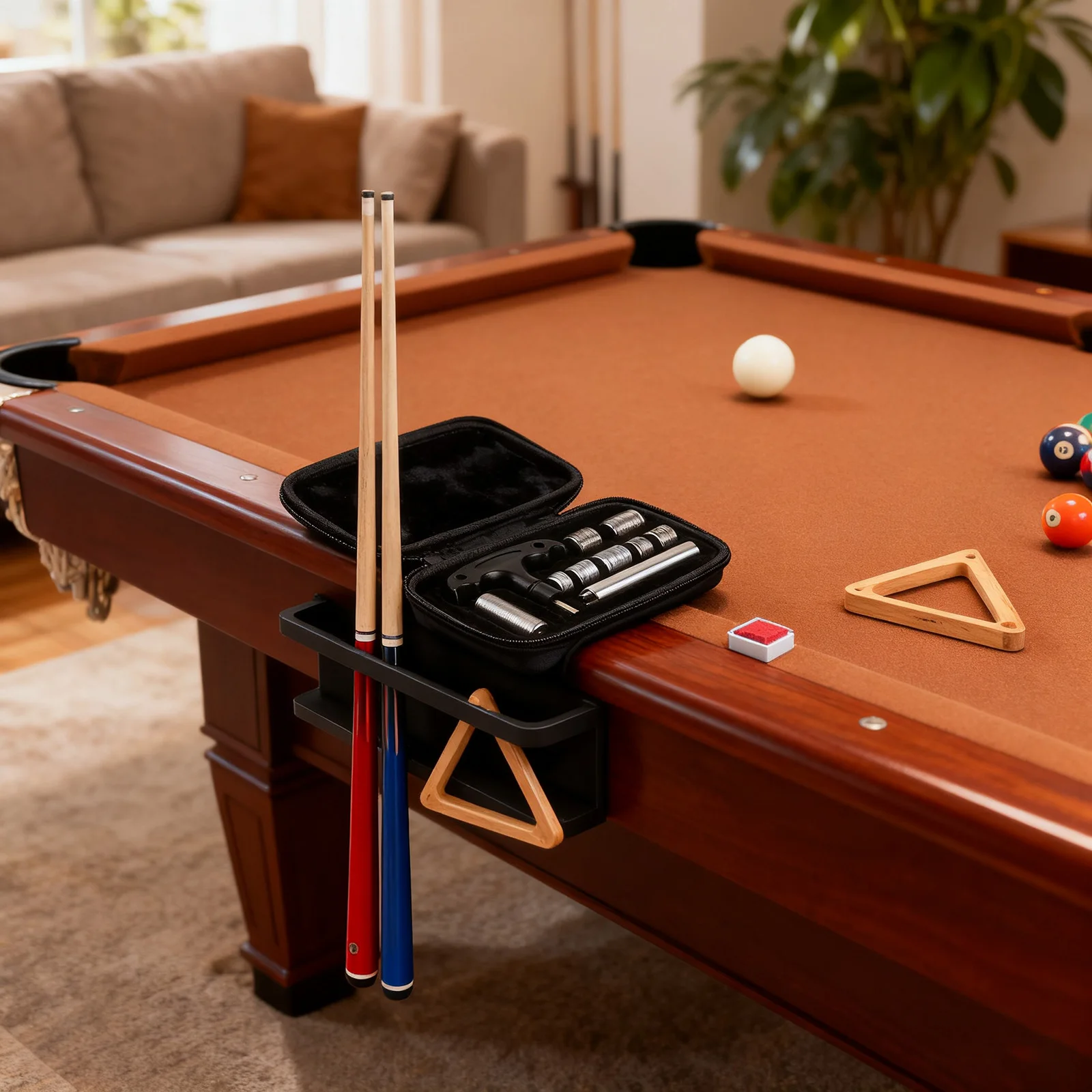 

Comprehensive Weight Set Billiards Weight Kit Adjustable Cue Weight Aluminum Alloy Material Compact Size For Transport Game 355g