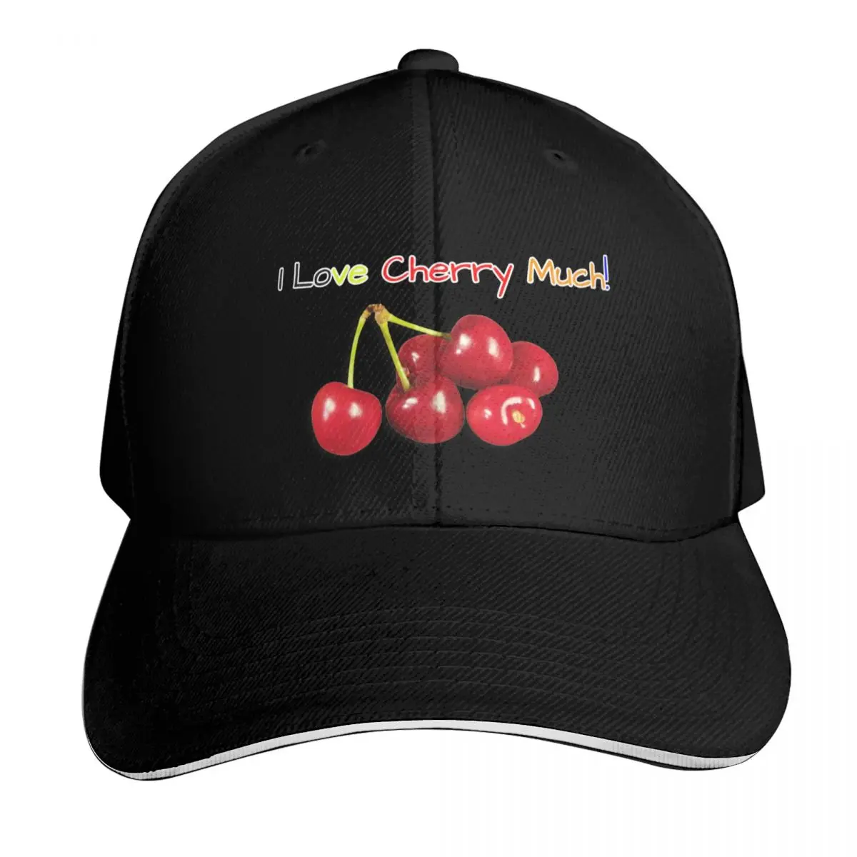 

I love Cherry much Baseball Cap Hat Man Luxury luxury caps Snap Back Hat Men's Baseball Women's