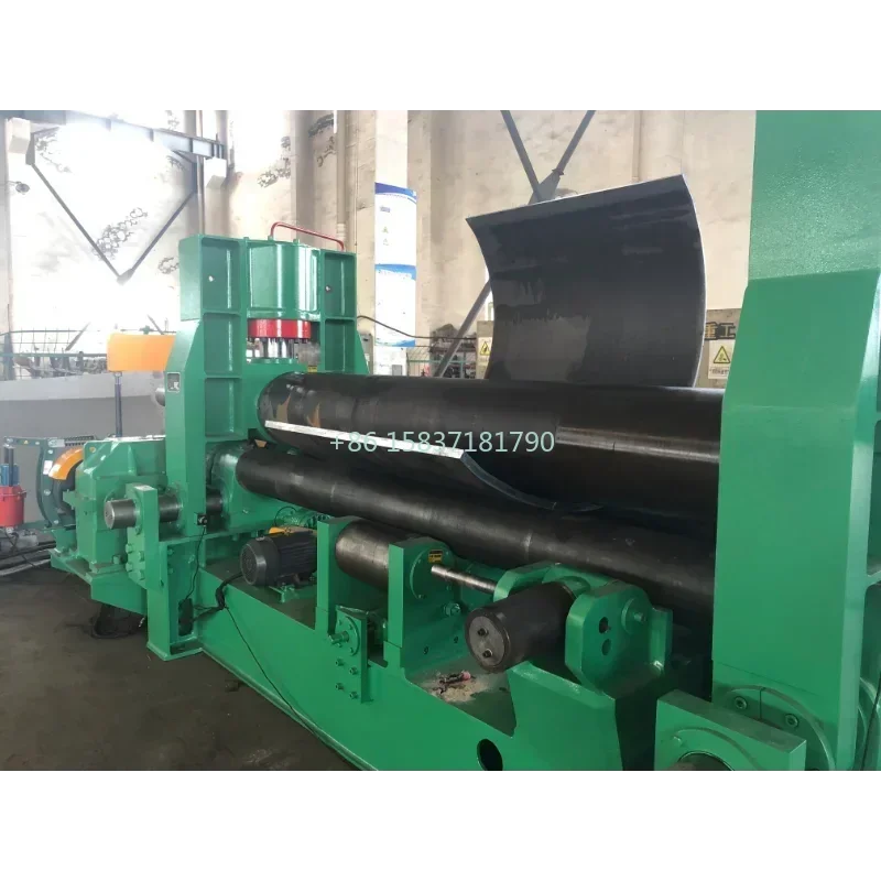 China Supplier Plate Rolling Machine 12X2500 Hydraulic 3-roller Plate Bending Rolling Machine Metal Sheet Rolling Machine Price