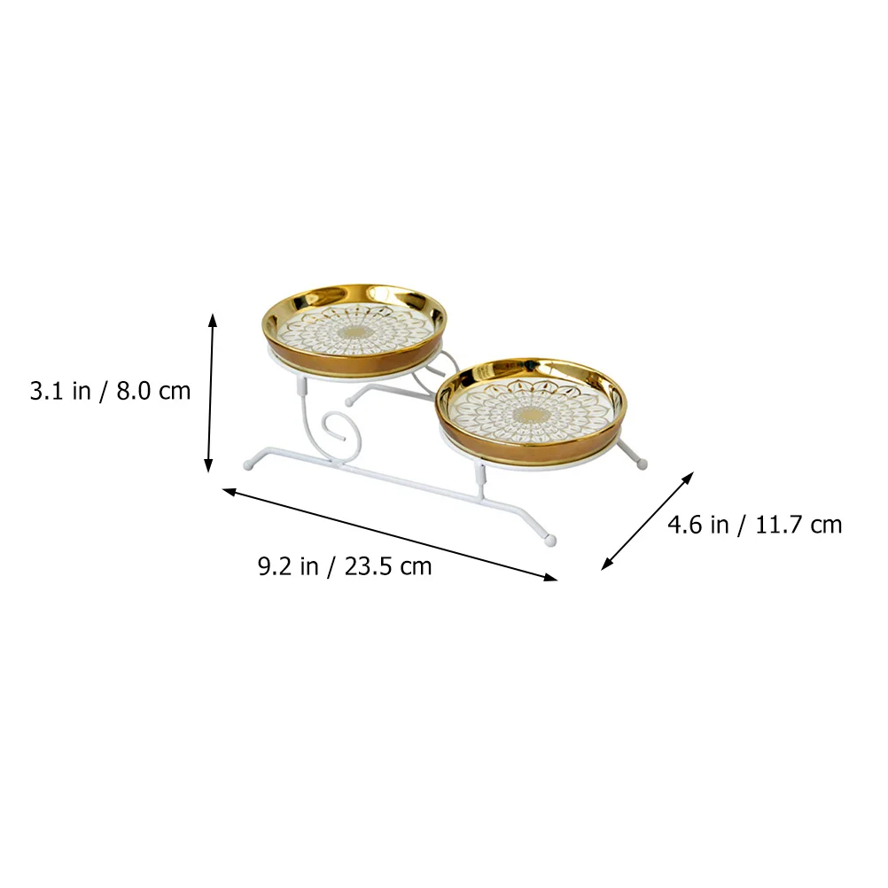 

1 комплект, двухслойная подставка для торта, съемный поднос, держатель для десерта, полка для хранения фруктового торта, бытовой дисплей, держатель для хранения фруктов