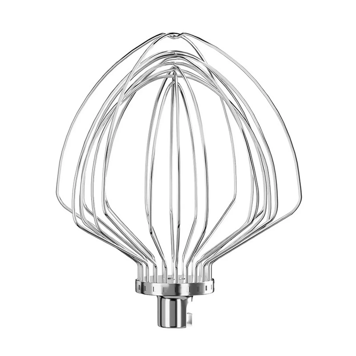 

A35T-KN211WW Stainless Steel 11-Wire Whip Attachment for Kitchenaid Bowl Lift Mixer 7QT Bowl Replacement Egg Beater Whisk