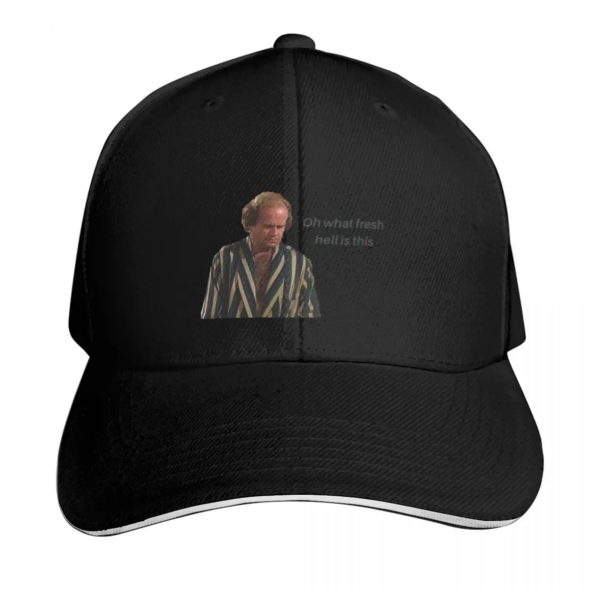 

Oh What Fresh Hell Is This - Fraiser (Transparent Version) Baseball Cap New In Hat winter hats for men Kids Hat Women's Men's