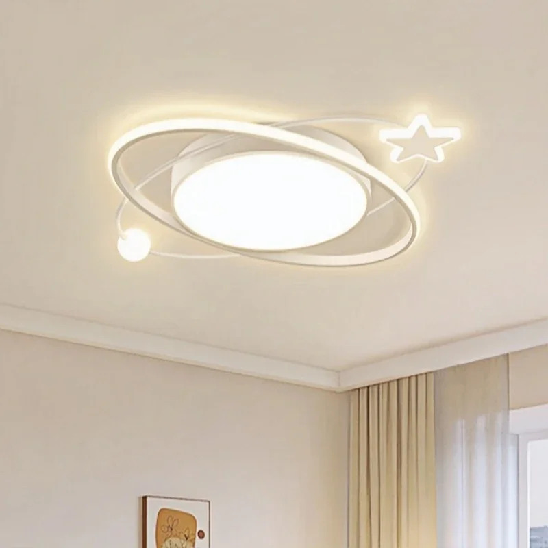 Modern Bedroom Ceiling Light LED Super Bright Children's Room Living Hanging Lamp Kid's Chandelier Home Decor Lighting Fixture
