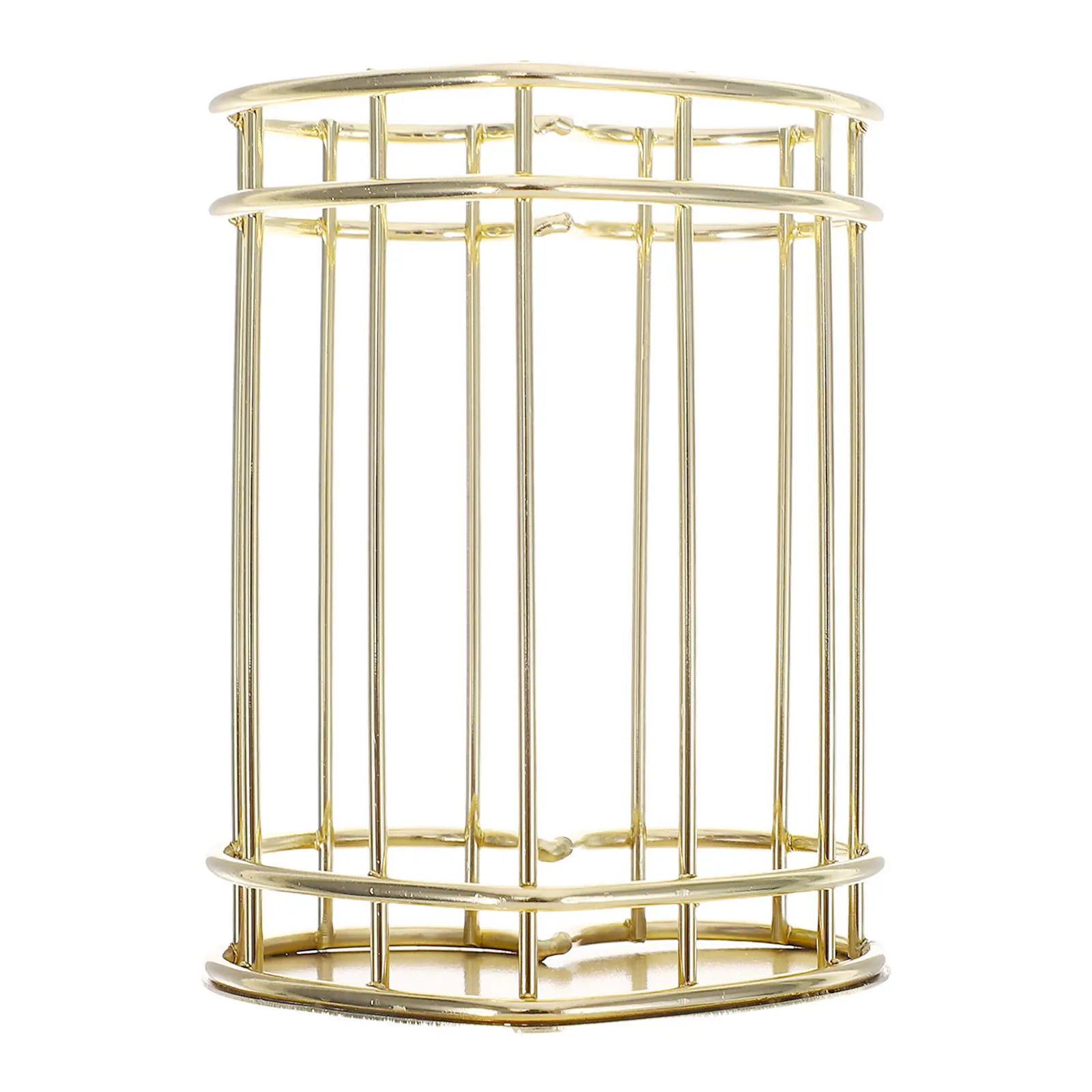 

Premium Heart Shape Desktop Pen Holder Smooth Metal Wire Pencil Container for School Office Stationery Organizer Makeup Brush