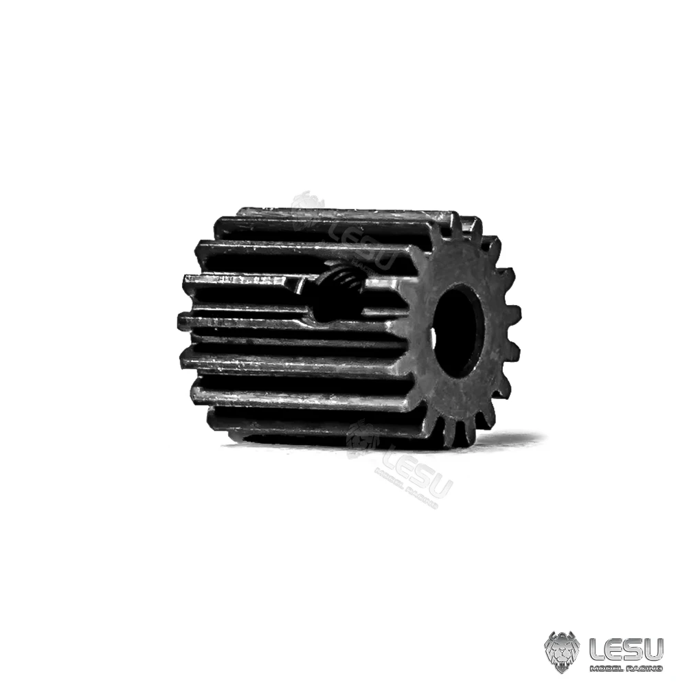 RC Part LESU 17T Metal Motor Gear for 1/14 DIY RC Truck Dump F-5016-A F-5016-B F-5011 F-5017 F-5010 F-5023-1-14 RA-D0013 Gearbox