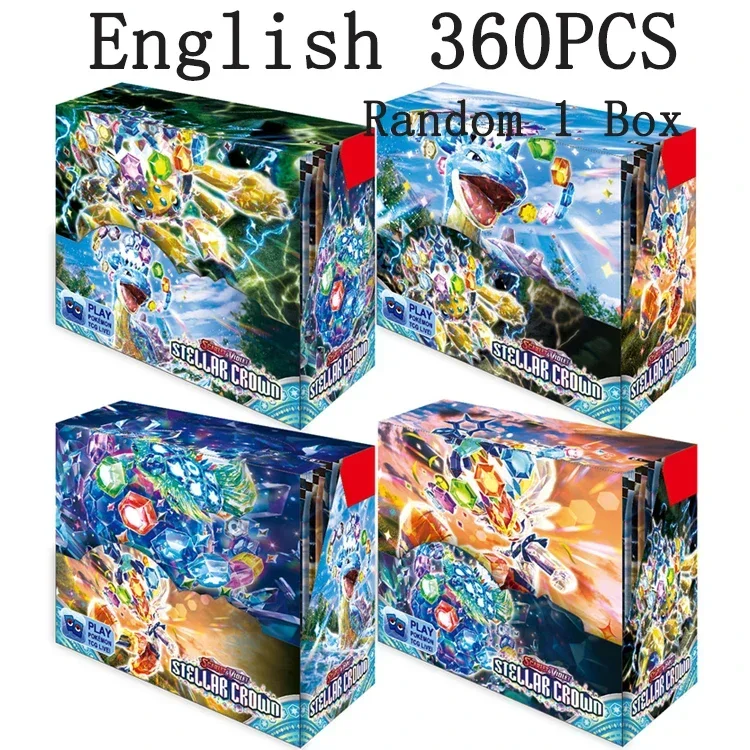 Nieuwste 324 Stuks Pokemon Kaarten Zon & Maan XY Evolutions Pokemon Booster Box Collectible Tradiner Card Game speelgoed voor kinderen