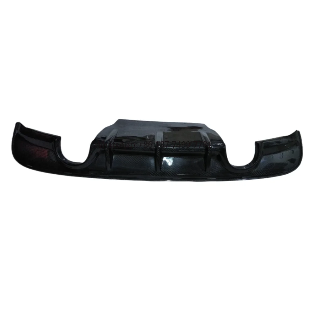 

True Carbon Fiber Rear Bumper Lip Diffuser Spoiler Body Kit for . XE Sedan 4-door 2015-2017 Car Modification Parts