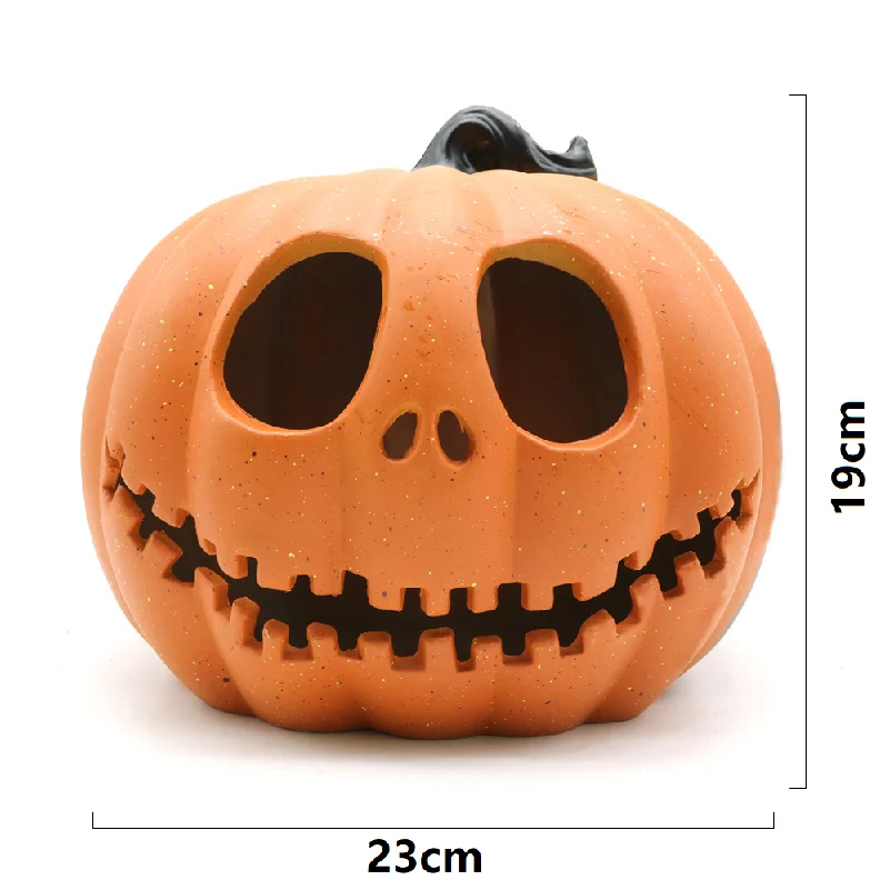 Halloween Decoration Pumpkin Lamp Led Light Jack-O-Lantern Large Indoor Ornaments For Home Party DIY Shopping Mall Gift