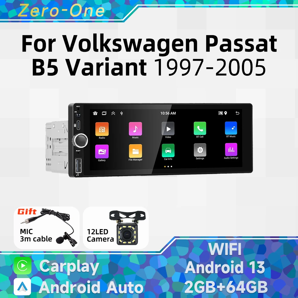 Carplay 1 Din Radio… - image
