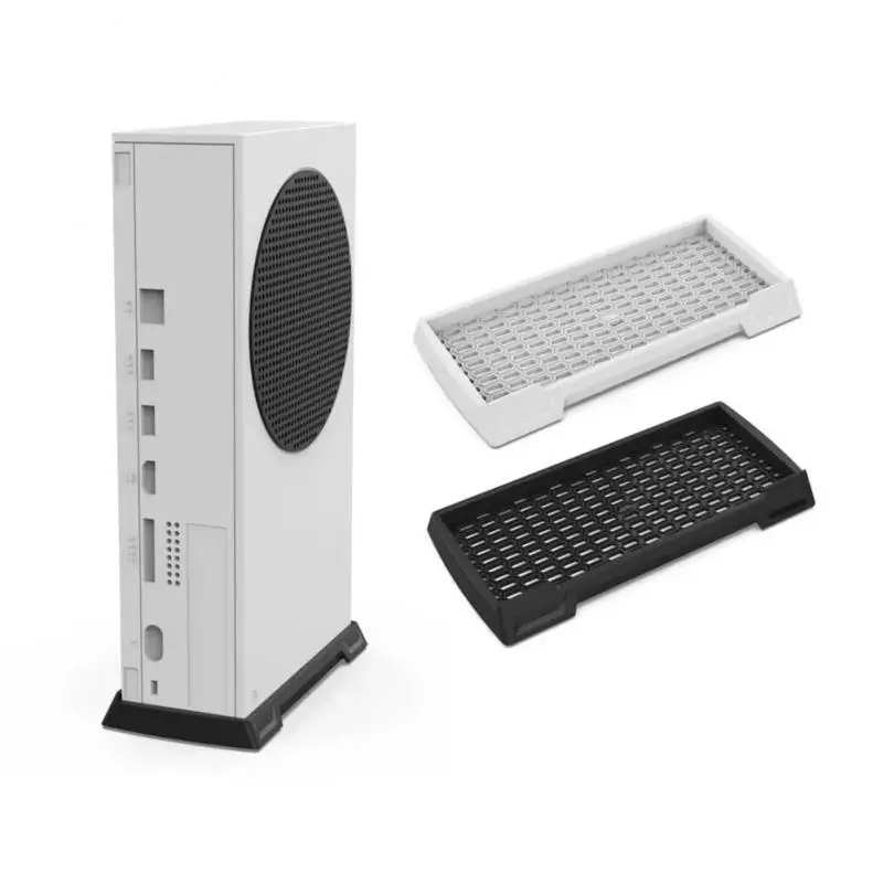 For Xbox Series S Console Portable Easy Install With Cooling Hole Non Slip Feet Vedio Game Accessory Vertical Stand ABS