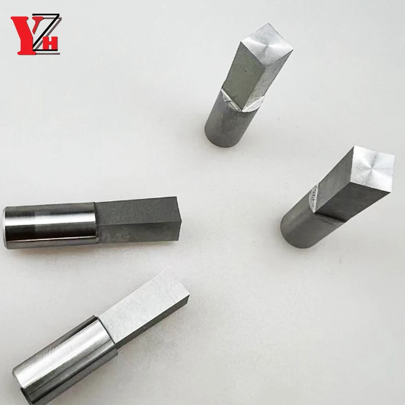 YZH HSS-Co TiN Testa di punzonatura rotante quadrata interna Utensile per punzonatura per broccia rotante CNC 6 gambo 8 gambo 16 gambo