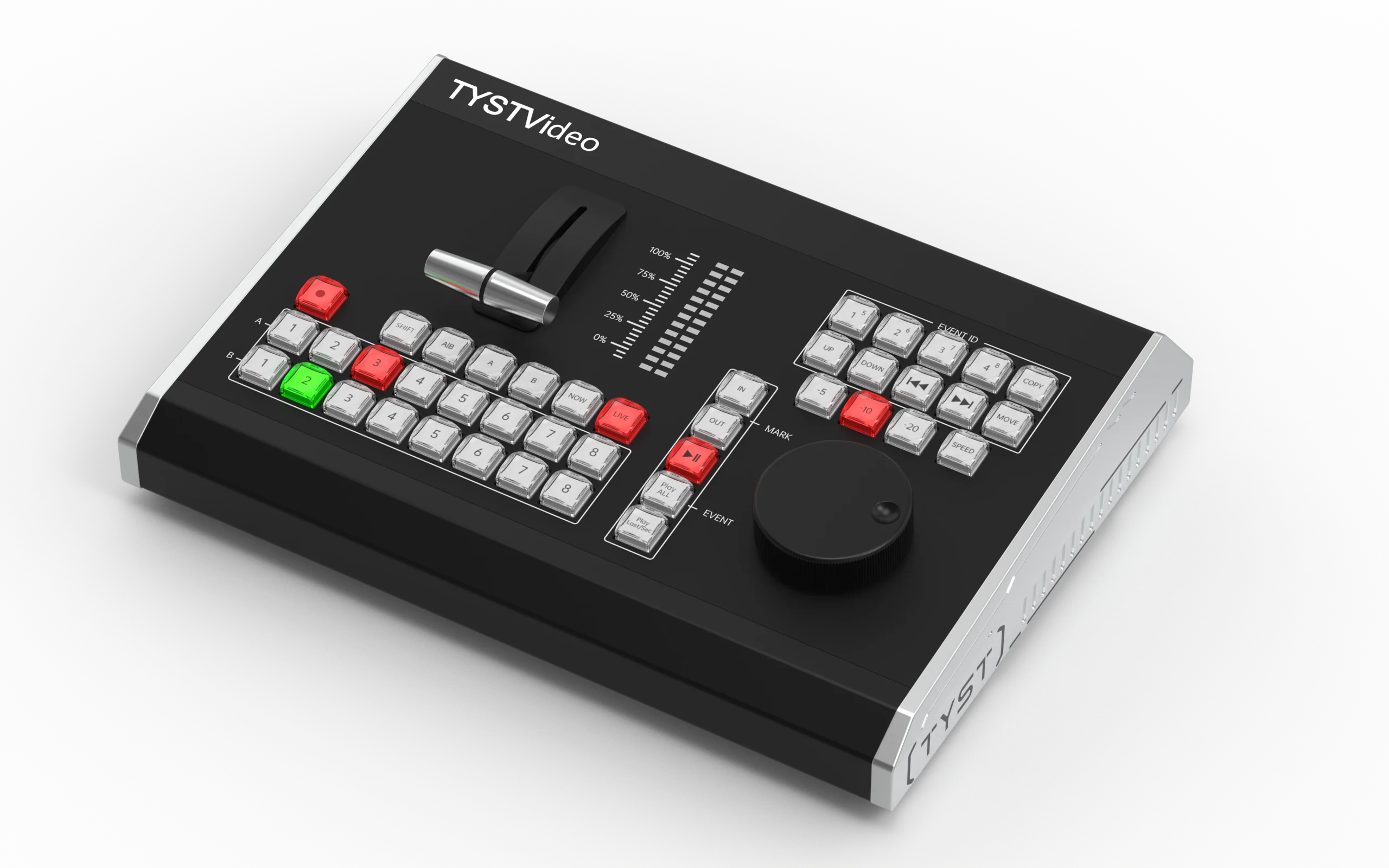 TYST TY-RE580 MAX Video Vmix Switcher Control Panel Video Recording Switchboard for Youtube OBS INS TV Live Broadcast