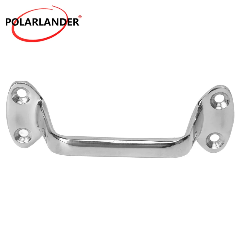 

Marine Boat Door Handle 316 Stainless Steel Grab Handrail 150mm for Yacht RV Caravan Cabinet