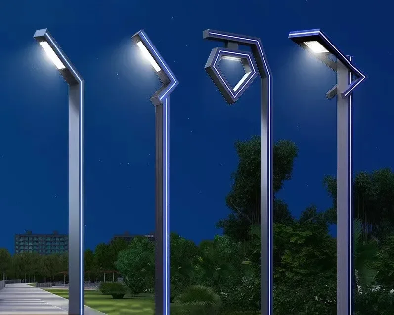 Aluminum Profile Garden Light Led Square Garden Light Outdoor Garden Landscape Light Community Road Lighting