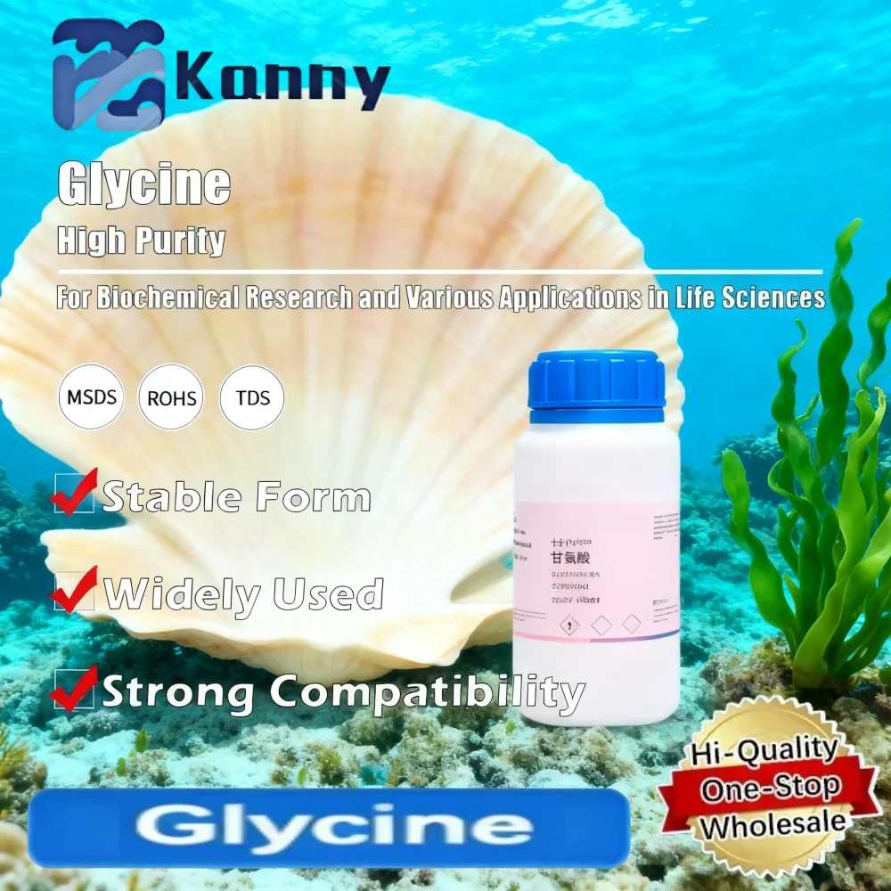 Glycine White To Grayish Powder Crystal Laboratory Reagent CAS 56-40-6 for Research Use Original Product