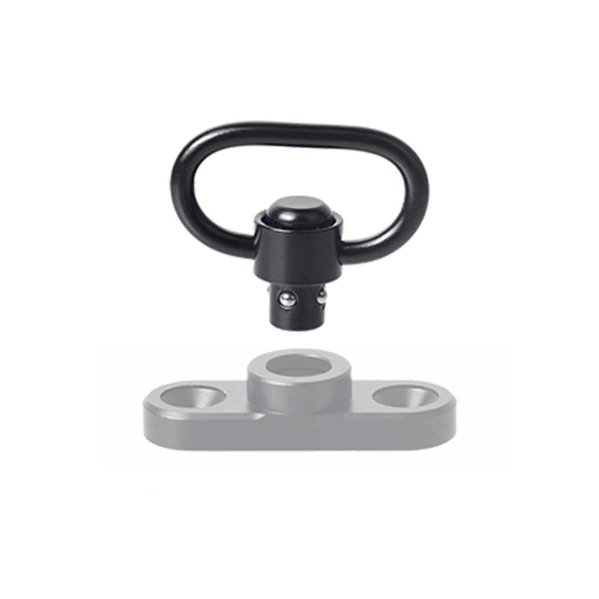 Rifle Push Button QD Release Sling Swivel Mount Ring With A Sling Swivel Mount Rifle Hunting Accessories