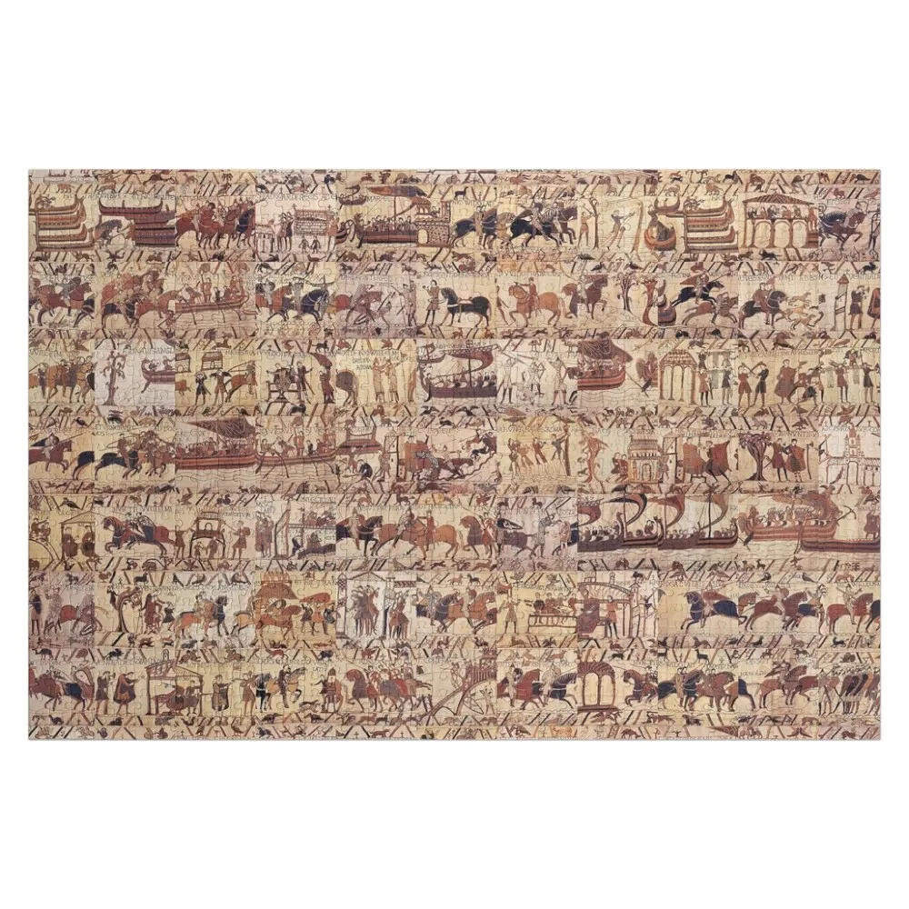 Bayeux Tapestry Jigsaw Puzzle Custom Wood Customized Picture Wooden Boxes With Personalized Photo Puzzle