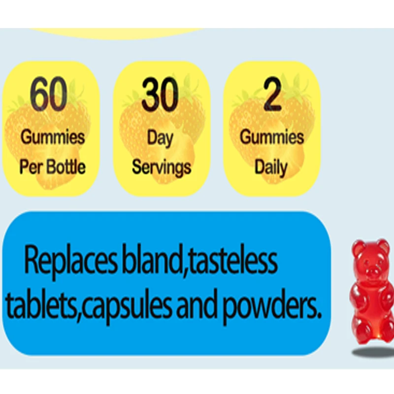 600mg alpha lipoic acid gummies and vitality supplements containing vitamins B1 and B6, high absorption, non GMO, vegan