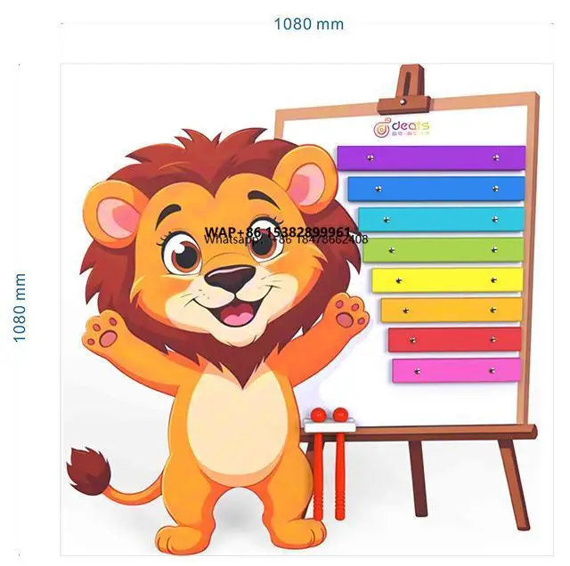 New Design Outdoor Musical Instrument Color Aluminum Alloy Heat-resistant Durable Kindergarten Community Plaza School Children