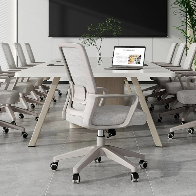 Silla de oficina giratoria de cuero nórdico, sillón de lujo para juegos, sillón reclinable, muebles minimalistas para salón, Cadeira Gamer