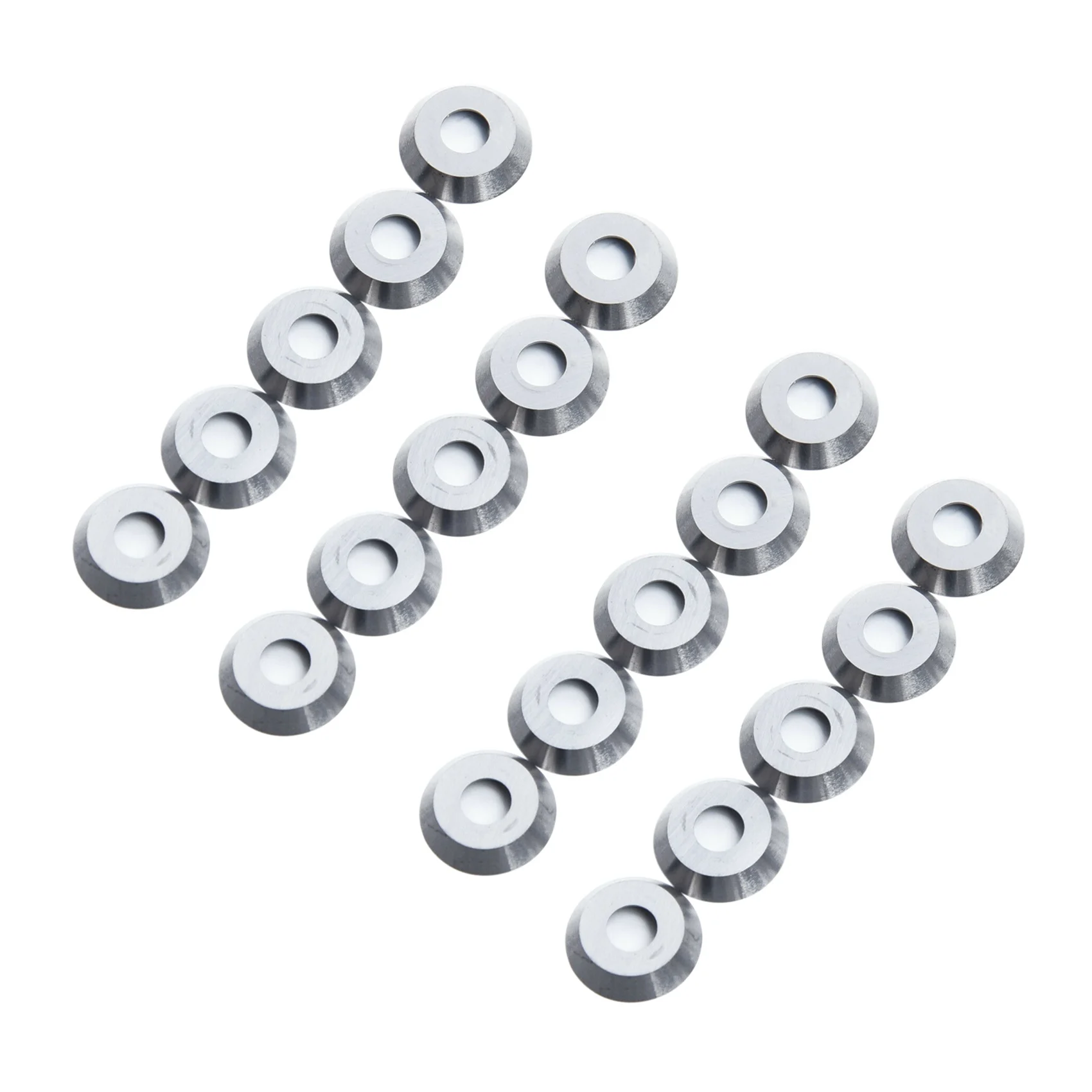 A53Q-20Pcs Diameter 12Mm Round Carbide Cutter Insert Fits For Ci3 Wood Turning