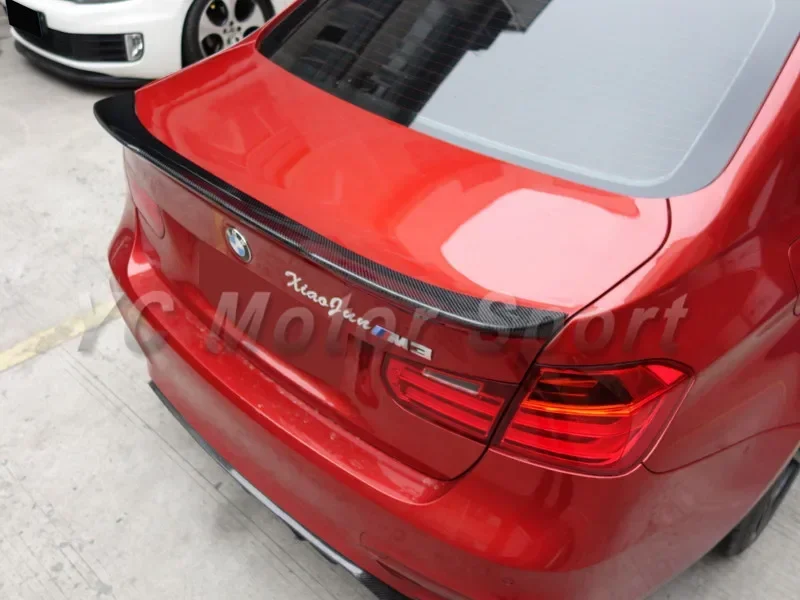Autozubehör Carbonfaser VRS Style Heckspoiler passend für 2014-2015 F30 F35 3er Limousine F80 M3 Kofferraumspoiler Flügel