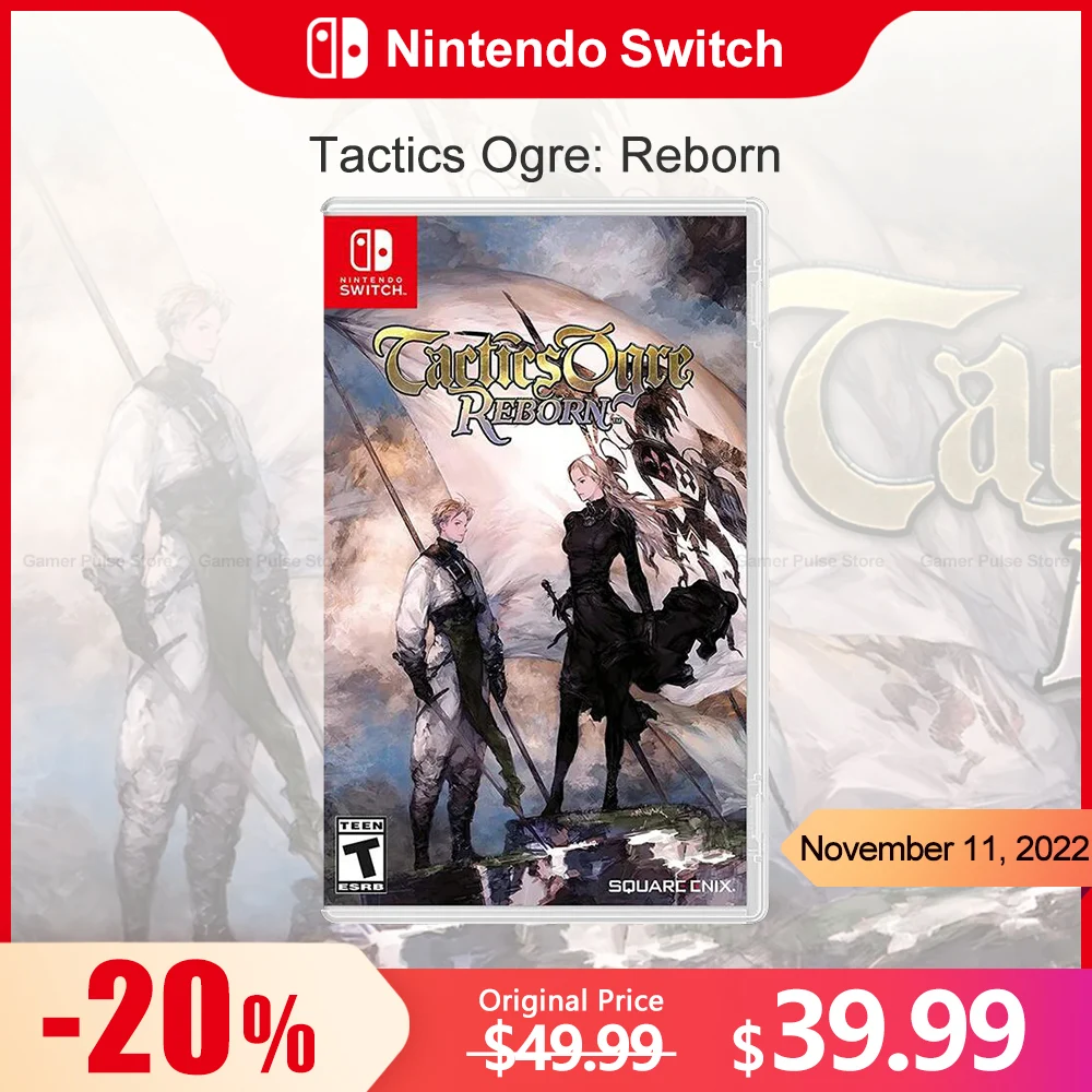 Tactics Ogre: Reborn Nintendo Switch Game Deals 100% Original Physical Game Card RPG Simulation Genre for Switch OLED Lite