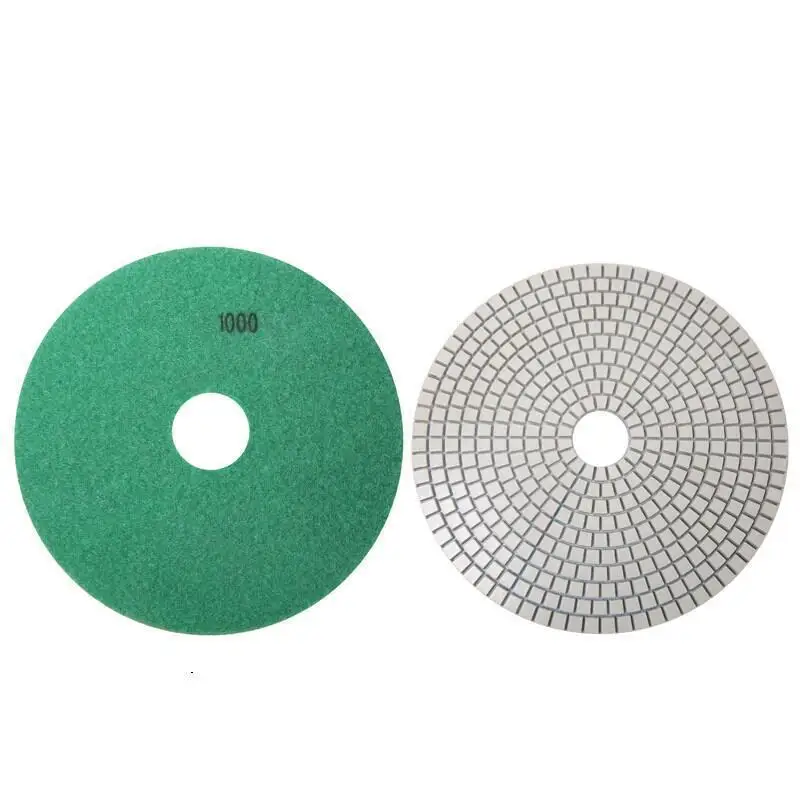 8 Zoll 200mm Nass-Granit-Polierpads für Betonschleifer, Marmor-Arbeitsplatten, Boden, Glas, Quarz Polier- und Schleifscheibe 1 Stück – Detail 12