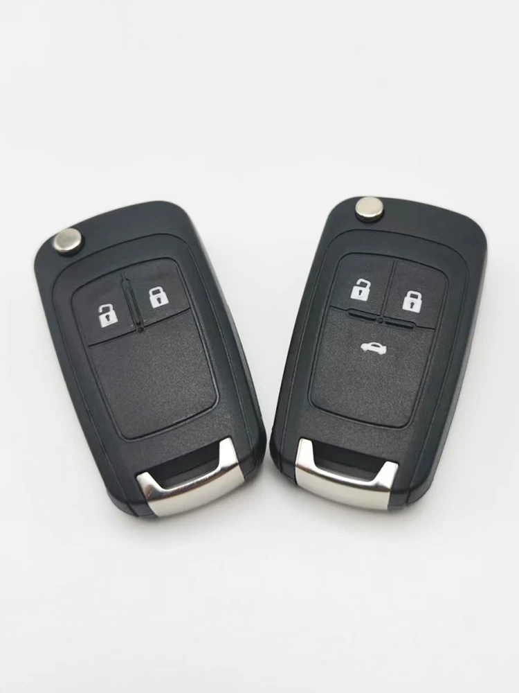 2 3 Tasten Original Ersatz Autoschlüssel-Gehäuse Klappbare Fernbedienungs-Schlüsselhülle für Opel Vauxhall Corsa Astra Vectra Zafira Omega