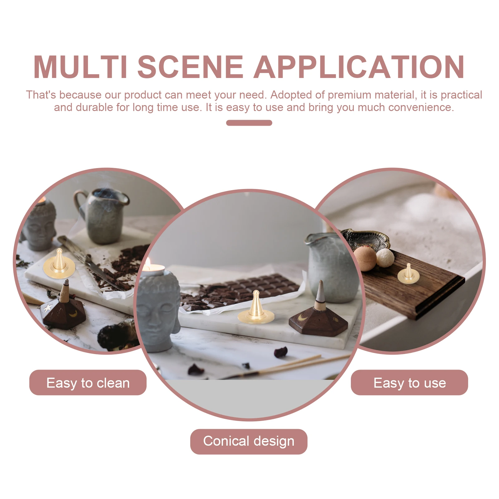 

Taxiang Mold Incense Cone Shaping Tool Set Molds Accessories Making Tools Metal