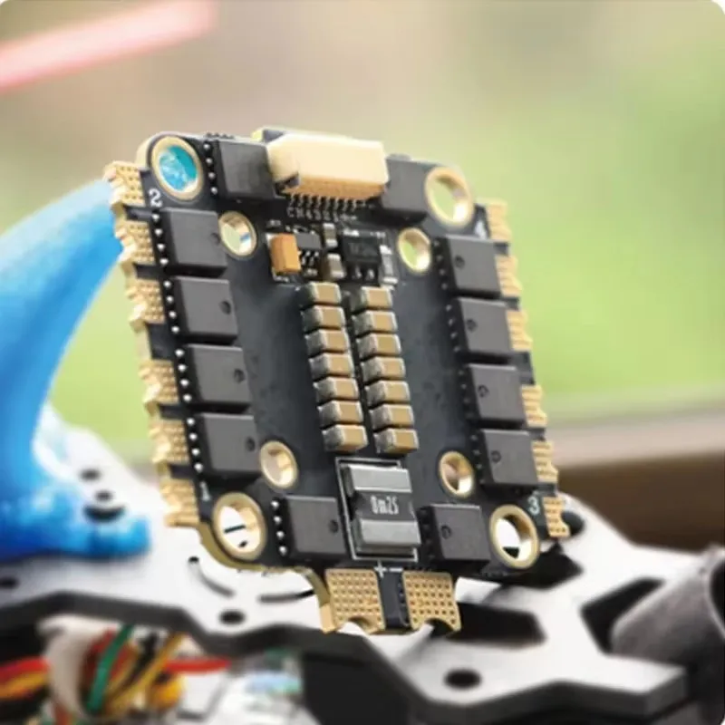 HAKRC 8 ビット 35A /45A/50A BLheli_S 32 ビット 40A /60A/65A BLHeli_32 2-6S 4In1 ブラシレス ESC RC FPV レーシングドローン用