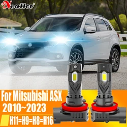 H11 Led Headlight Canbus nessun errore H9 H8 H16 lampadina per auto lampada a diodi fendinebbia bianca ad alta potenza 12v 55w per Mitsubishi ASX 2012 ~ 2023