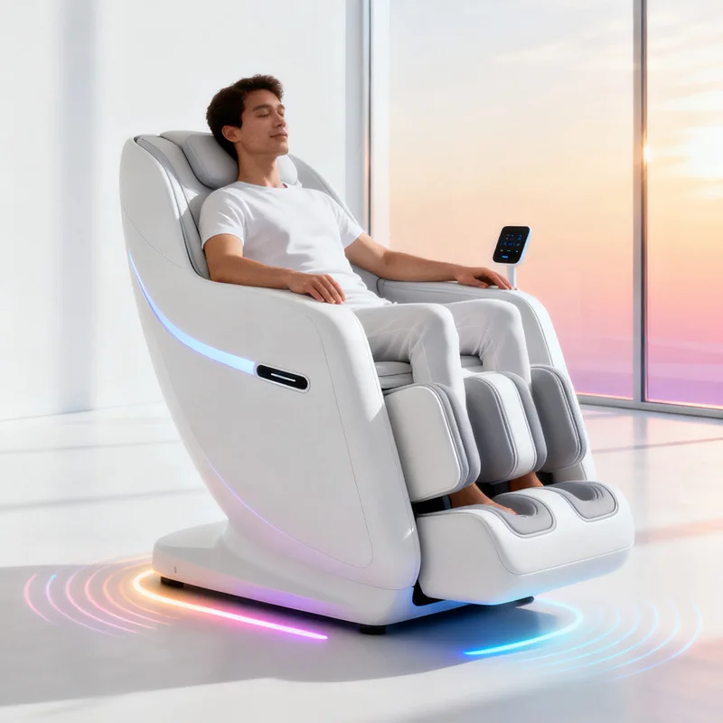 3D movement intelligent massage chair SL guide rail office chair home full body massager elderly chair New Year's gift customiza