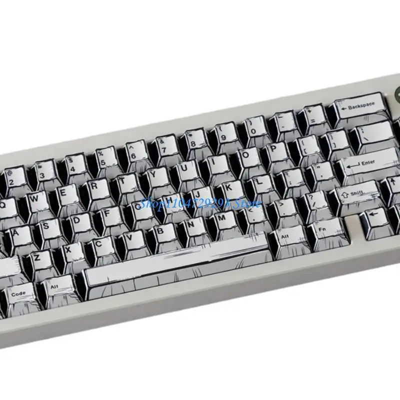 

Y2GD Graffiti Keycaps With Heat Sublimation Technology Fade Resistant Designs On Your Mechanical Keyboards