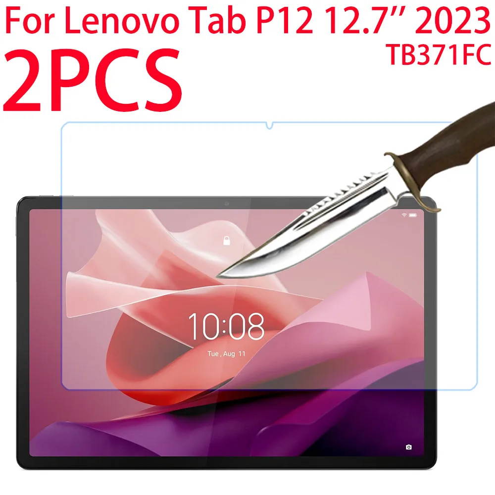 

2PCS For Lenovo Tab P12 12.7 inch 2023 Tempered Glass Screen Protector For Xiaoxin Pad Pro 12.7'' Protective Film TB371FC