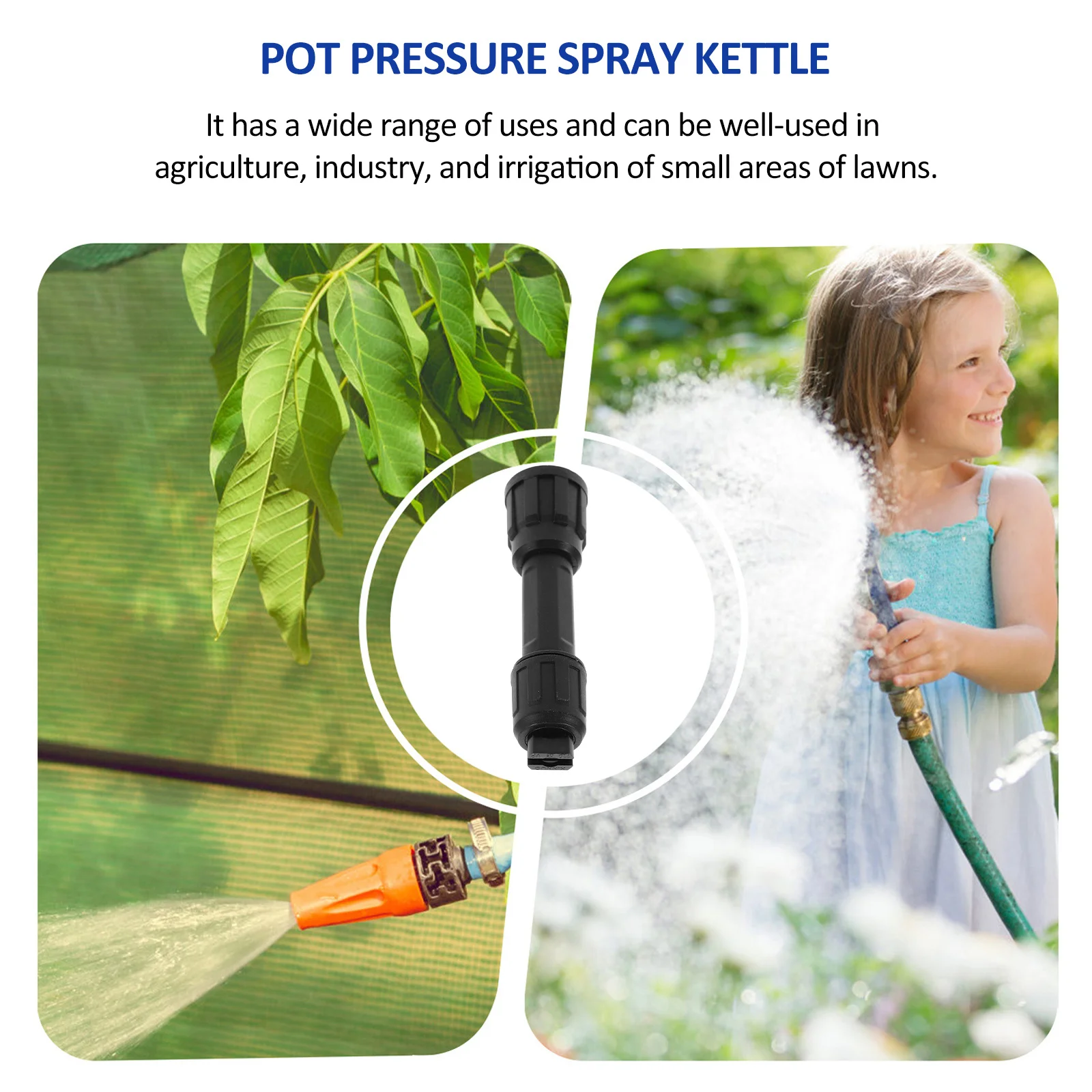 

4Pcs Professional Practical Misting Nozzle Wide Range Spraying Suitable Noncorrosive Corrosive Medium Garden Supplies