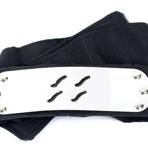 Anime Rebelde Stirnband für Cosplay, Stirnband Guarda, Akatsuki -Requisiten, Uchiha Ninja Kriegergürtel, Kopfbedeckungszubehör 6 Hauptverkauf Chapeu Akatsuki - №4