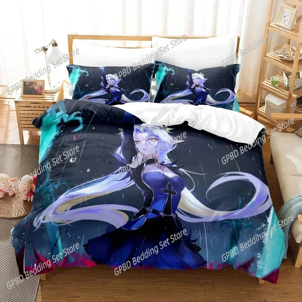 

3D Print Game Epic Seven Bedding Set Single Twin Double Queen King Cal King Size Bed Linen Set